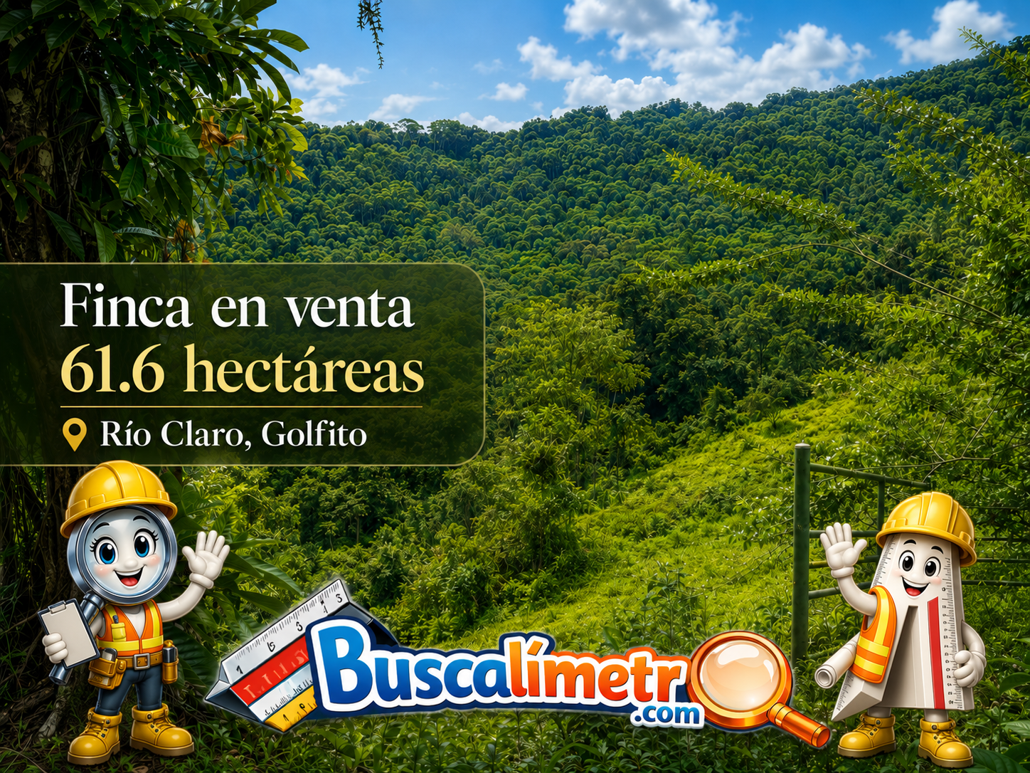 Finca de 61.6 hectáreas en venta...