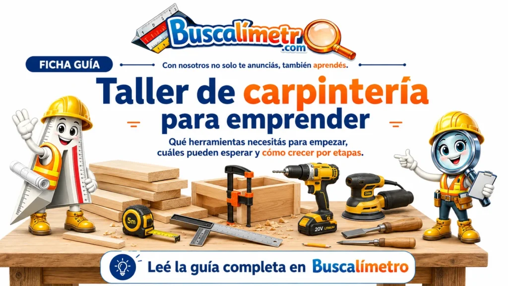 Como empezar un taller de carpinteria para emprender – Modo principiante