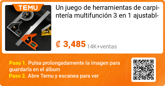 Un juego de herramientas de carpinteria multifuncion 3 en 1 ajustable