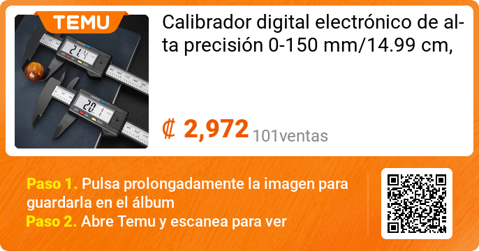 Calibrador digital electronico de alta precision 0-150 mm